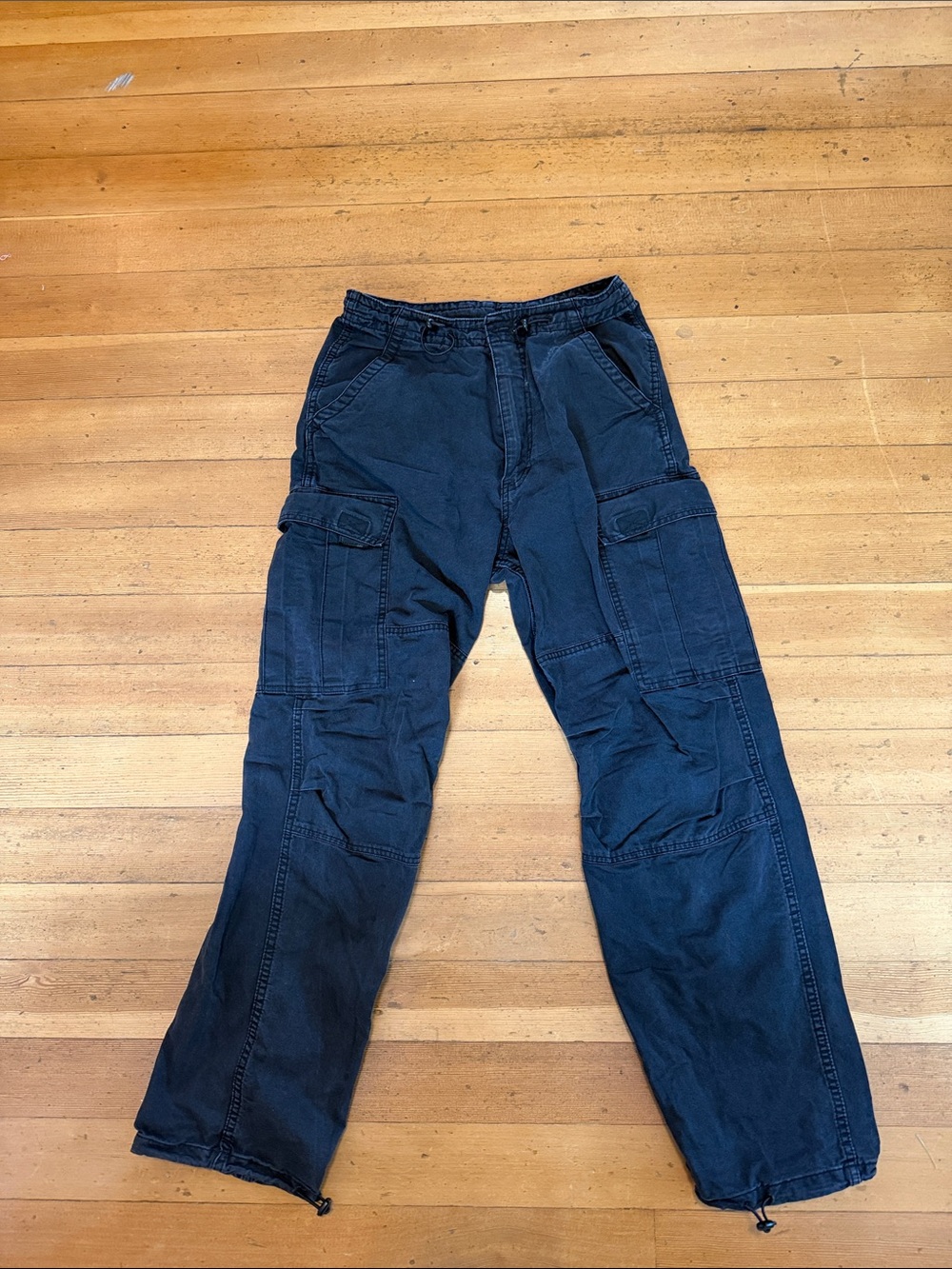 Women's Black Cargo Pants - Durable Utility Style